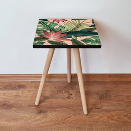 Hanah Home Mesa Auxiliar Shp203 - Rosa